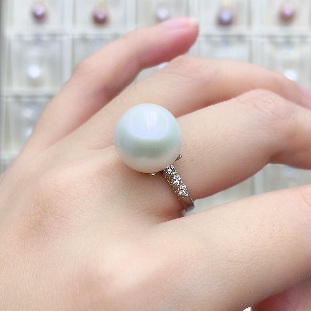 淡水珍珠颈饰合金