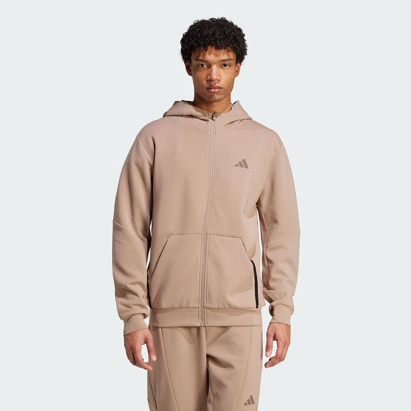 阿迪达斯 （adidas）男子D4T FULL-ZIP HO训练夹克外套JX0690