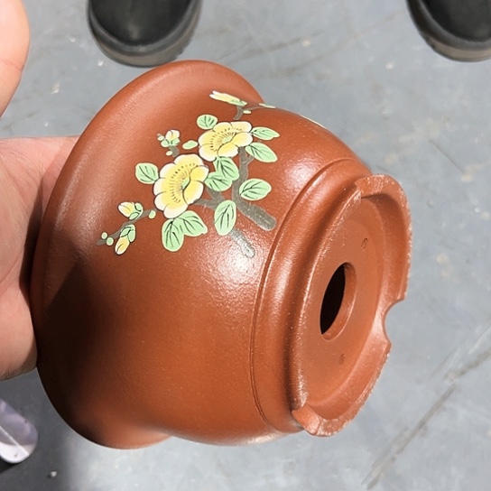 红陶紫砂花盆漂亮
