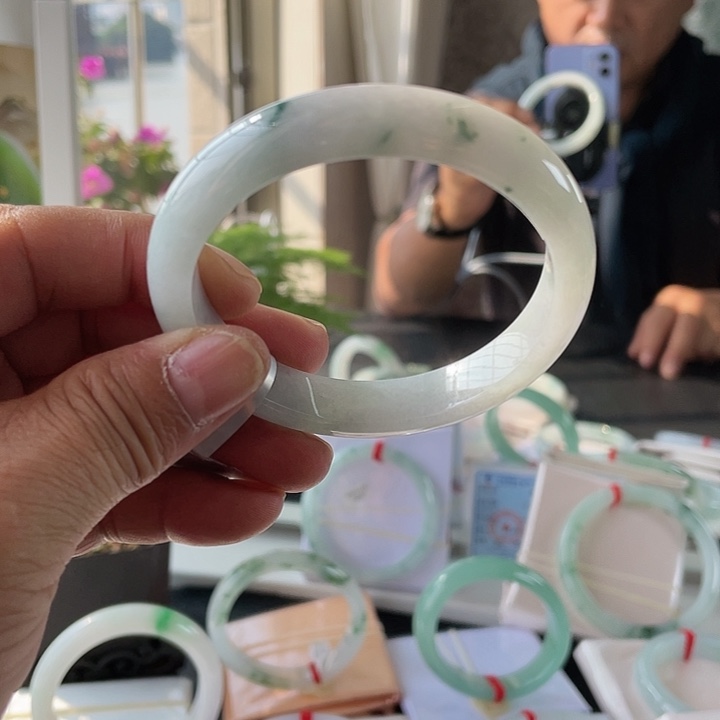 未镶嵌手镯翡翠成品