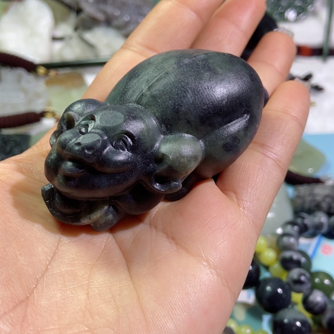 和田玉珠宝半成品未镶嵌