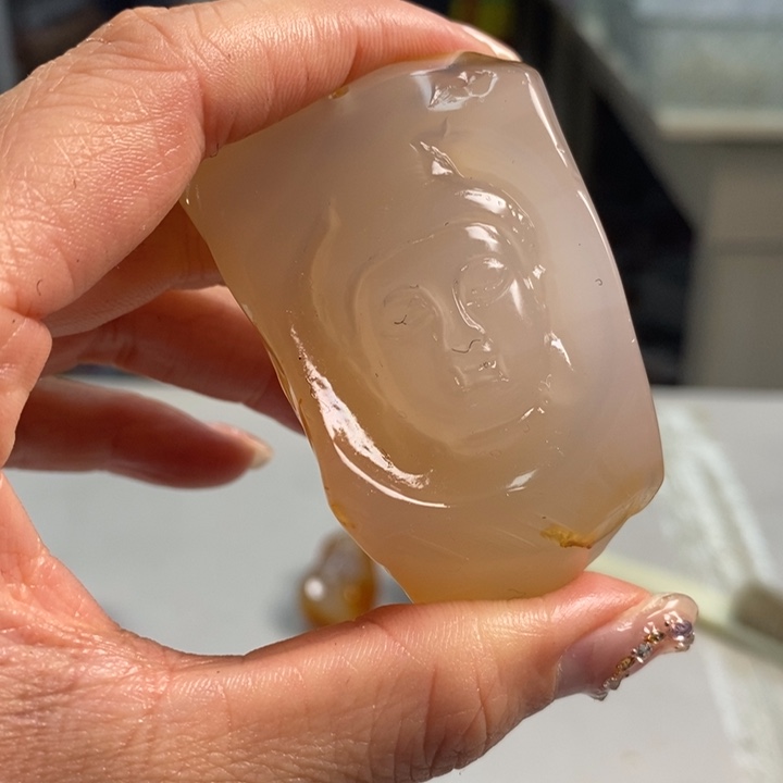 玛瑙/玉髓吊坠(不含链)未镶嵌