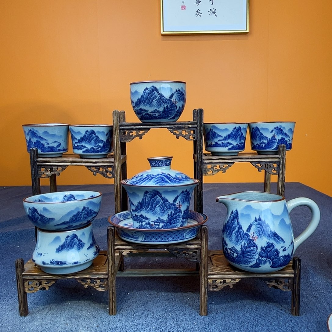 雪***糕景德镇陶瓷八件套➕1个客杯