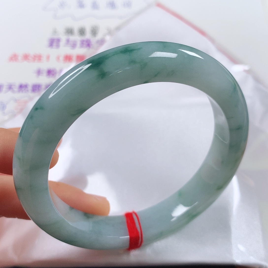 翡翠手镯未镶嵌 正圈①⑤②