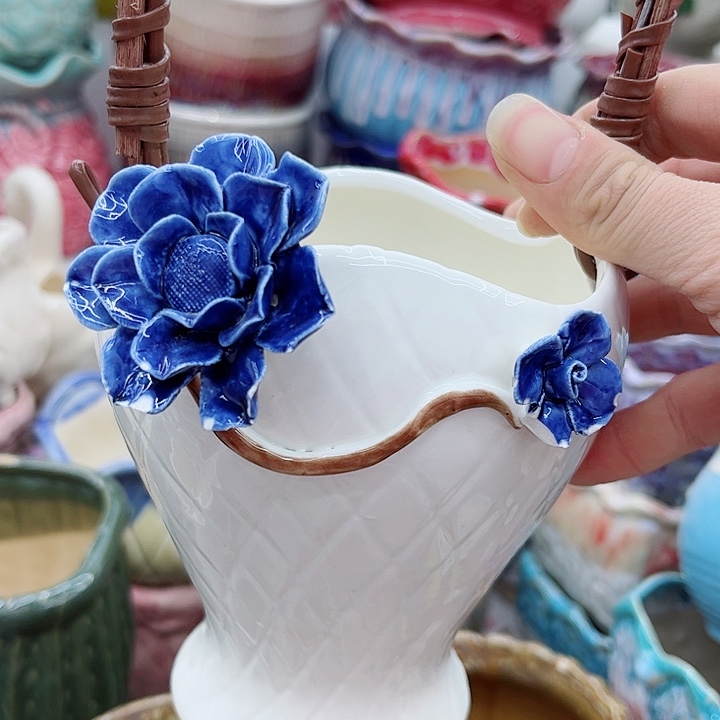 多肉绿植陶瓷花盆