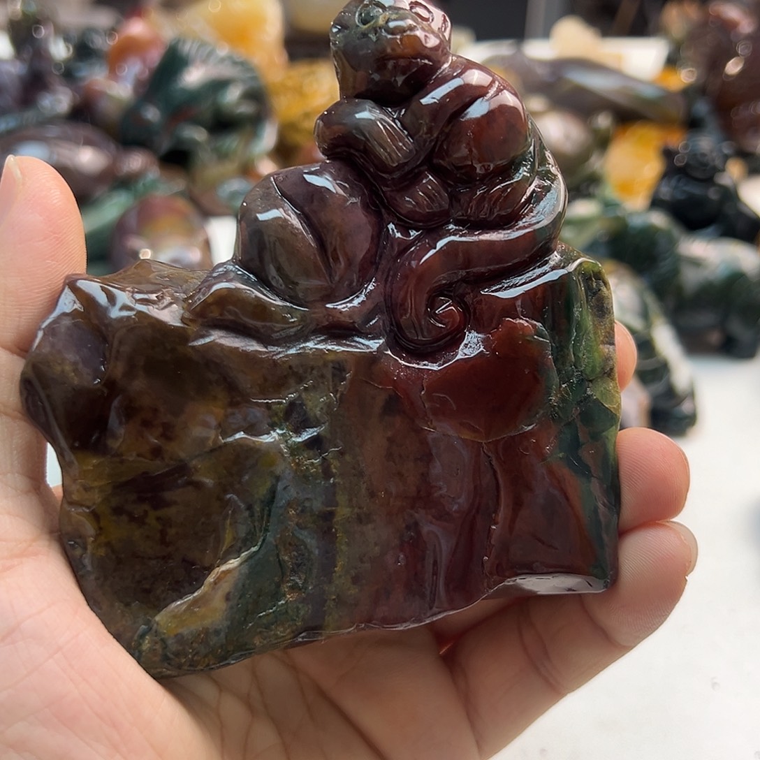 玛瑙/玉髓未镶嵌颈饰