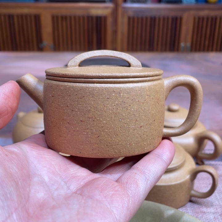 一***巴紫砂茶壶宜兴紫砂原矿紫砂壶