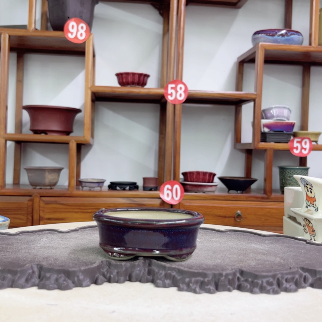 紫砂花盆瑕疵3.5-10-8。。。。