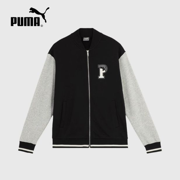 PUMA/彪马【商场同款新品】棒球服男款运动服休闲宽松夹克678713-01