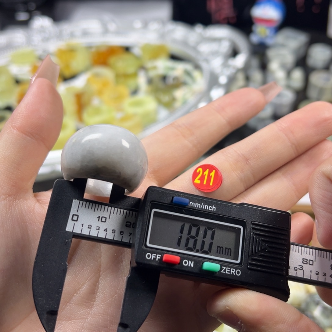 蛇纹石玉未镶嵌戒指