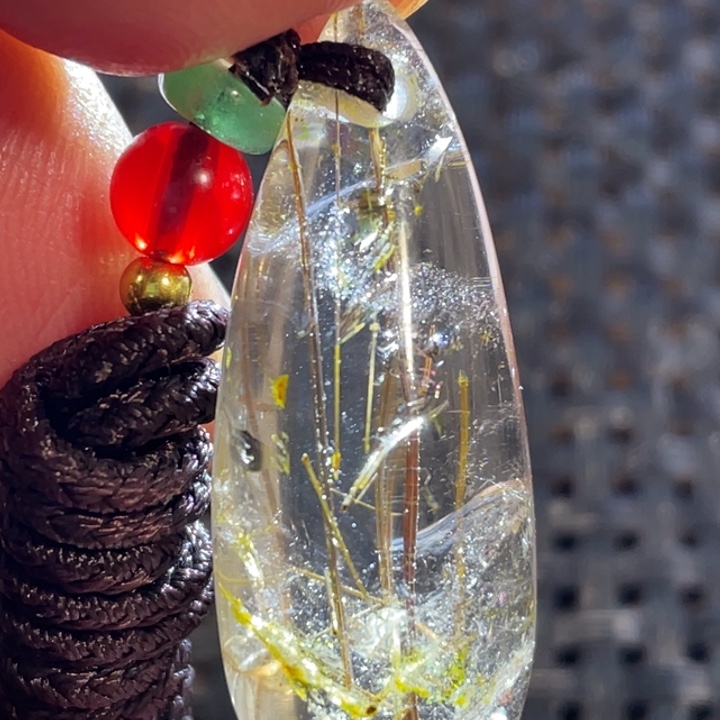 水晶吊坠(不含链)未镶嵌心*