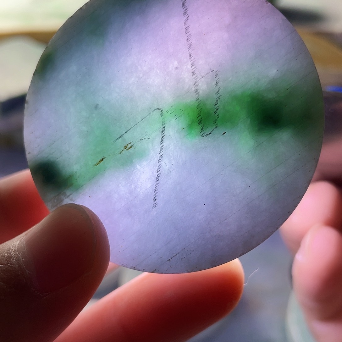 翡翠颈饰未镶嵌毛料99