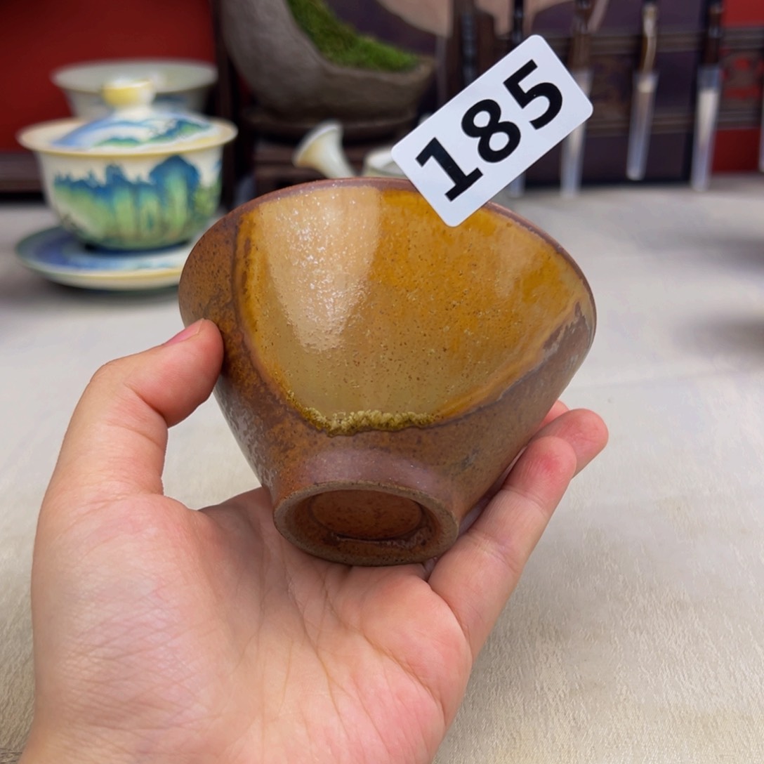 杯纯手工柴烧主人杯