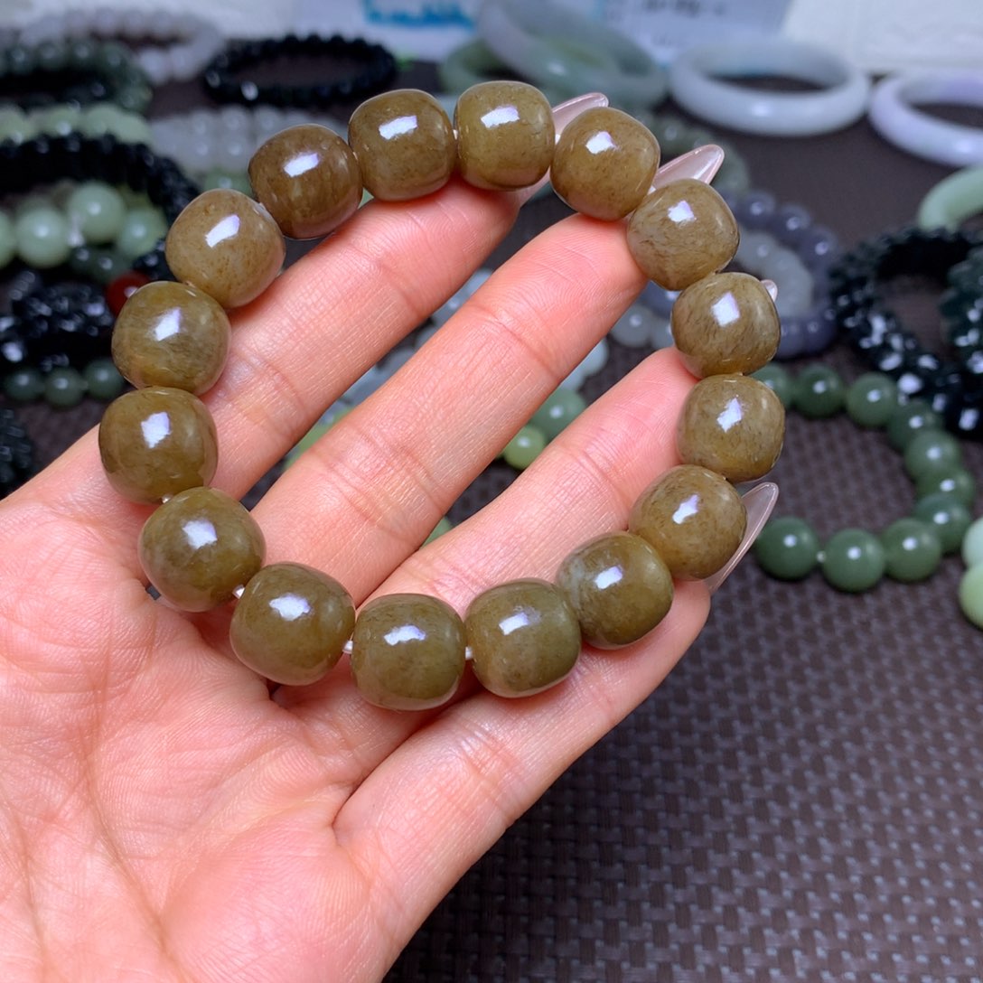 未镶嵌手串和田玉卡13