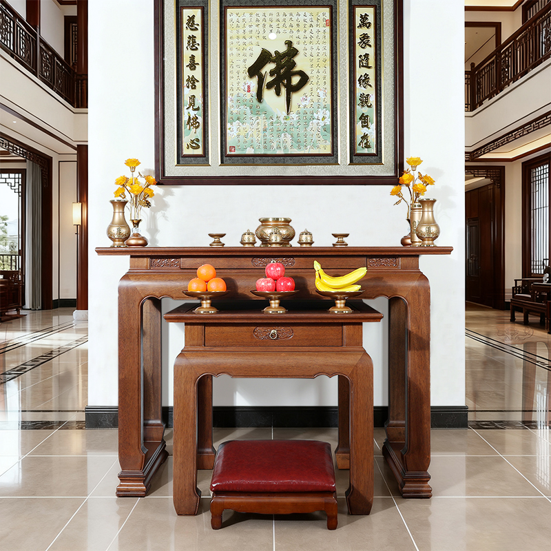 信义达实木新中式古典方桌