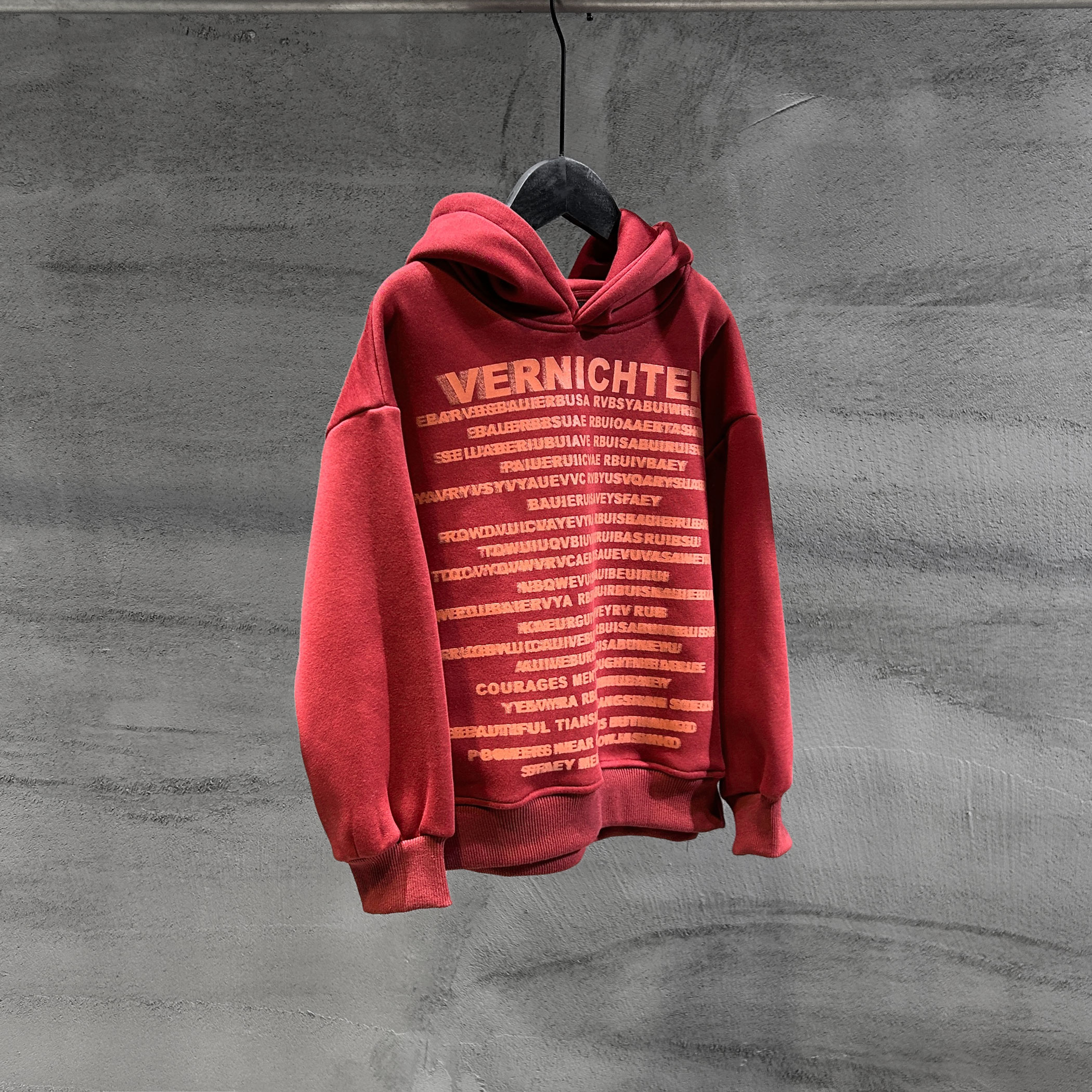 【裔kids】韩版儿童加绒卫衣男童连帽卫衣印字母高品质上衣25C120