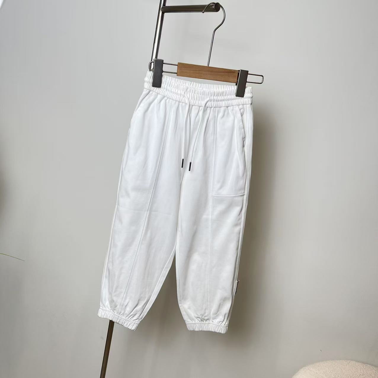 春款裤子漂白色 D57 0193 (高奢亲子系)