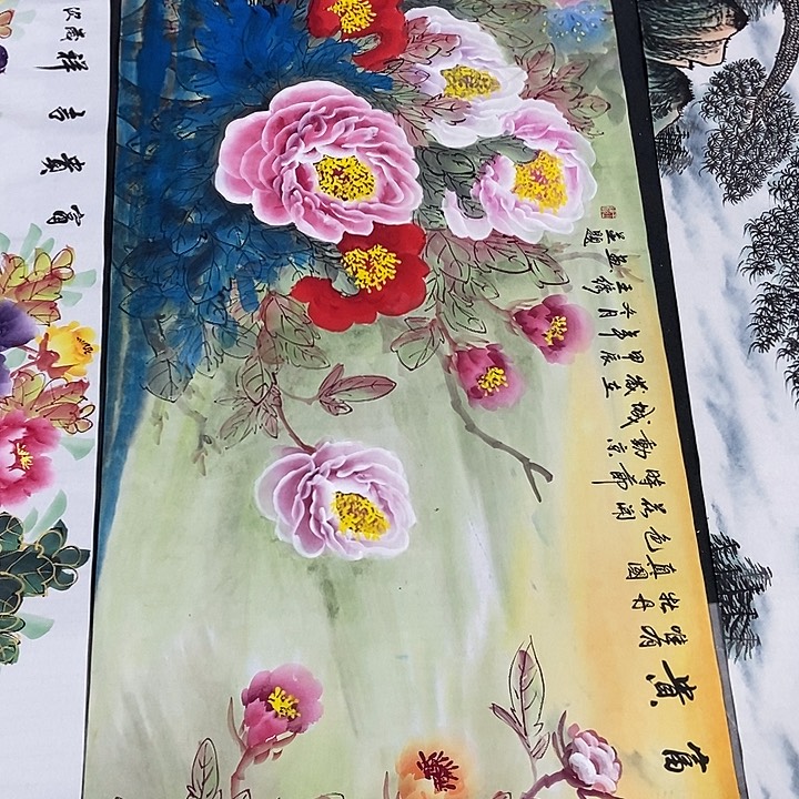 三个张画廊直播间！