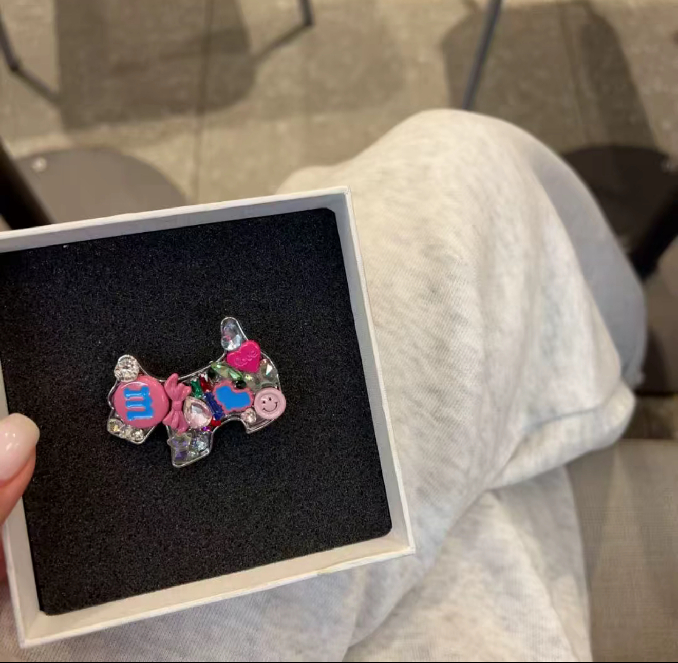 韩国超闪小狗发夹（单只）