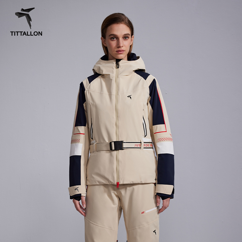 TITTALLON/体拓专业双板滑雪服女 PHYLEX四向弹力防风防水保暖透