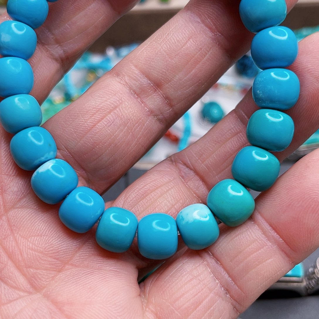 绿松石手链未镶嵌