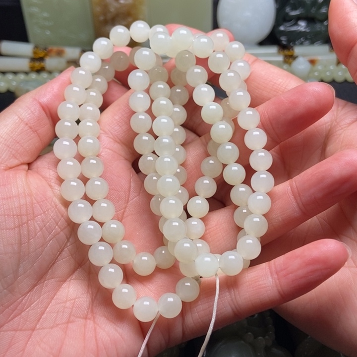 颈饰未镶嵌和田玉昔**怀