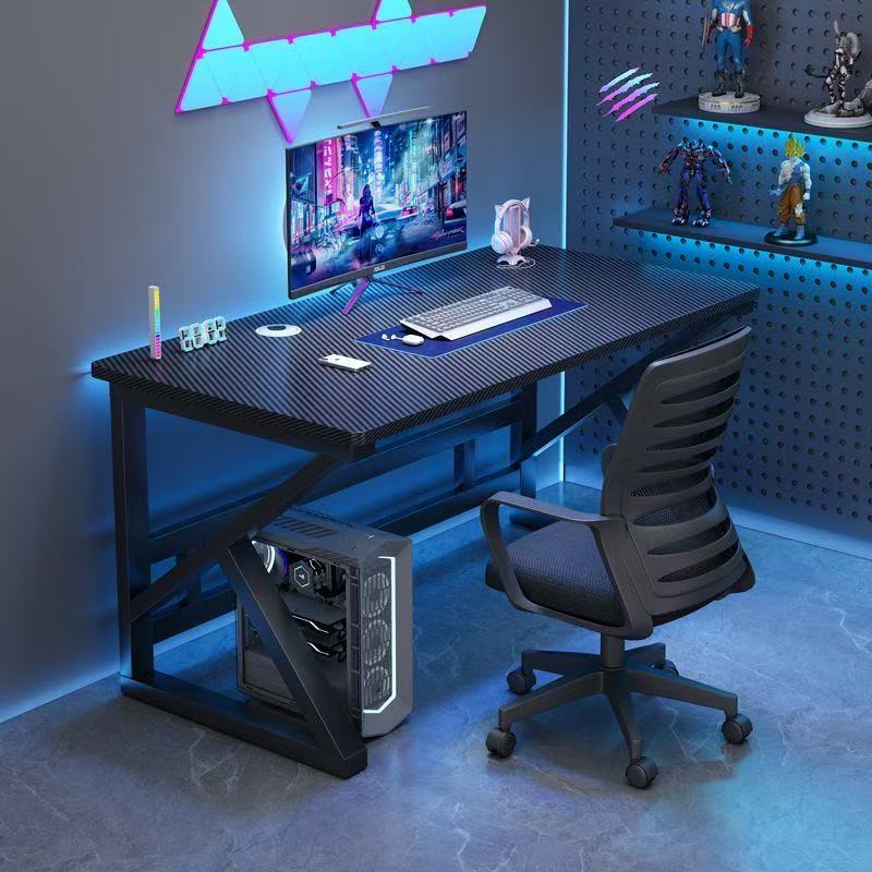 距苏桌子电脑桌电脑台式桌双人书桌卧室写字桌椅出租屋游戏电竞桌