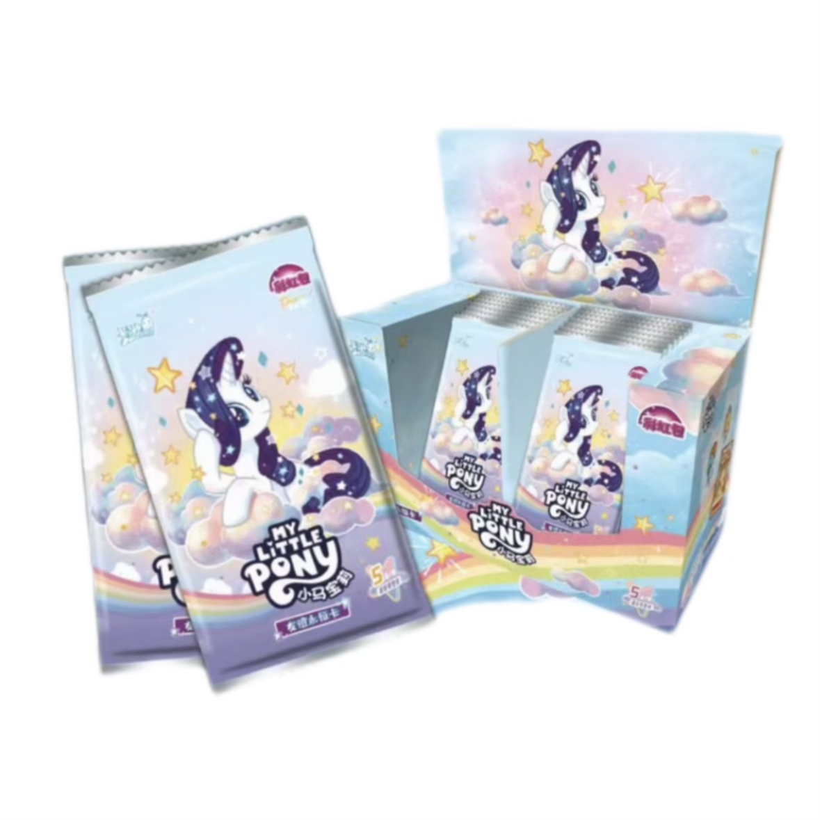 【福福彩虹车车】小马宝莉彩虹第五弹收藏盲盒卡牌