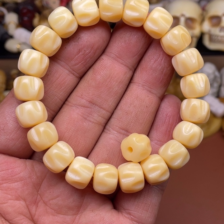 驼骨摆件人工万股