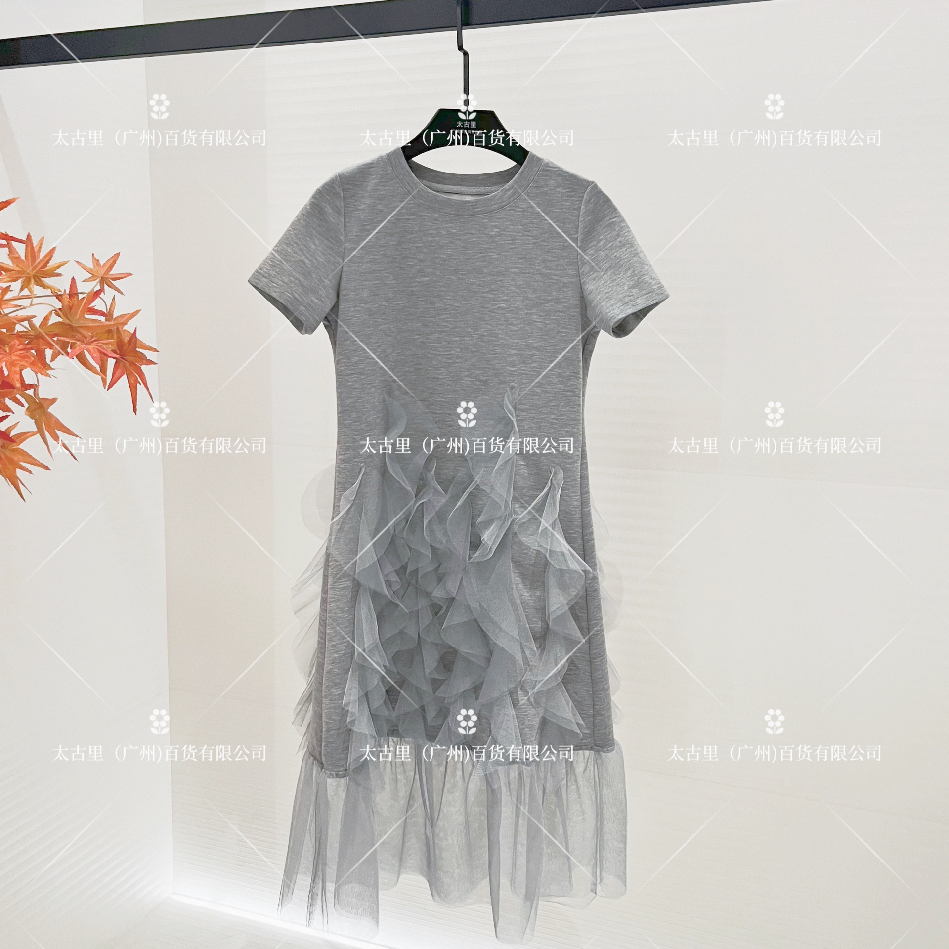 【宠粉价】H版通勤风软蕾丝连衣裙女25夏季时尚遮肉连衣裙JC-A1650