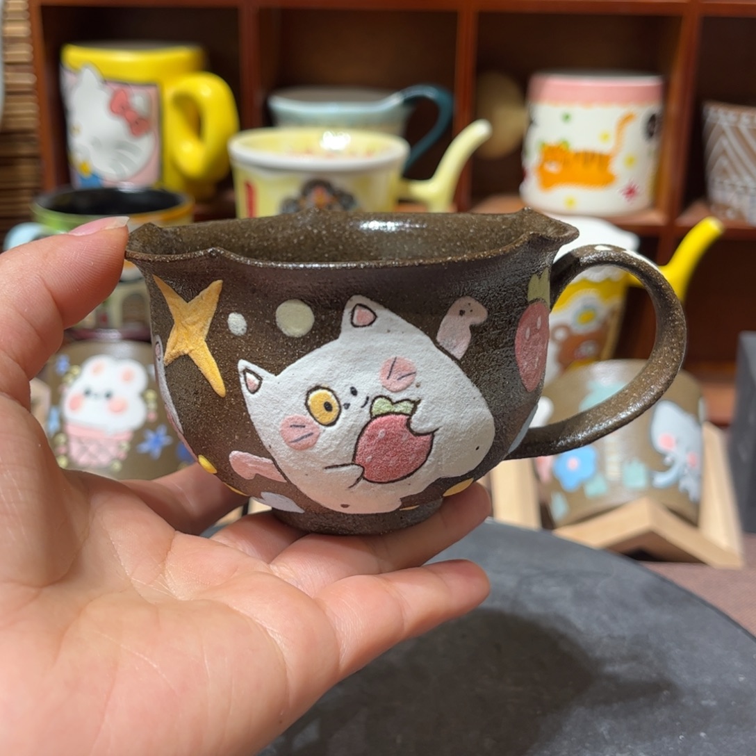 陶杯子景德镇陶瓷马克杯