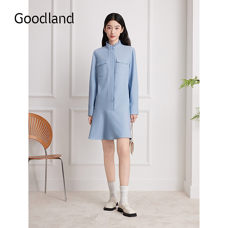 Goodland美地2025冬季新款连衣裙LC35505160