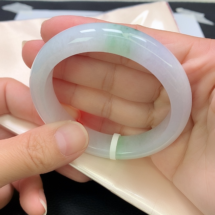 翡翠未镶嵌手镯手镯56