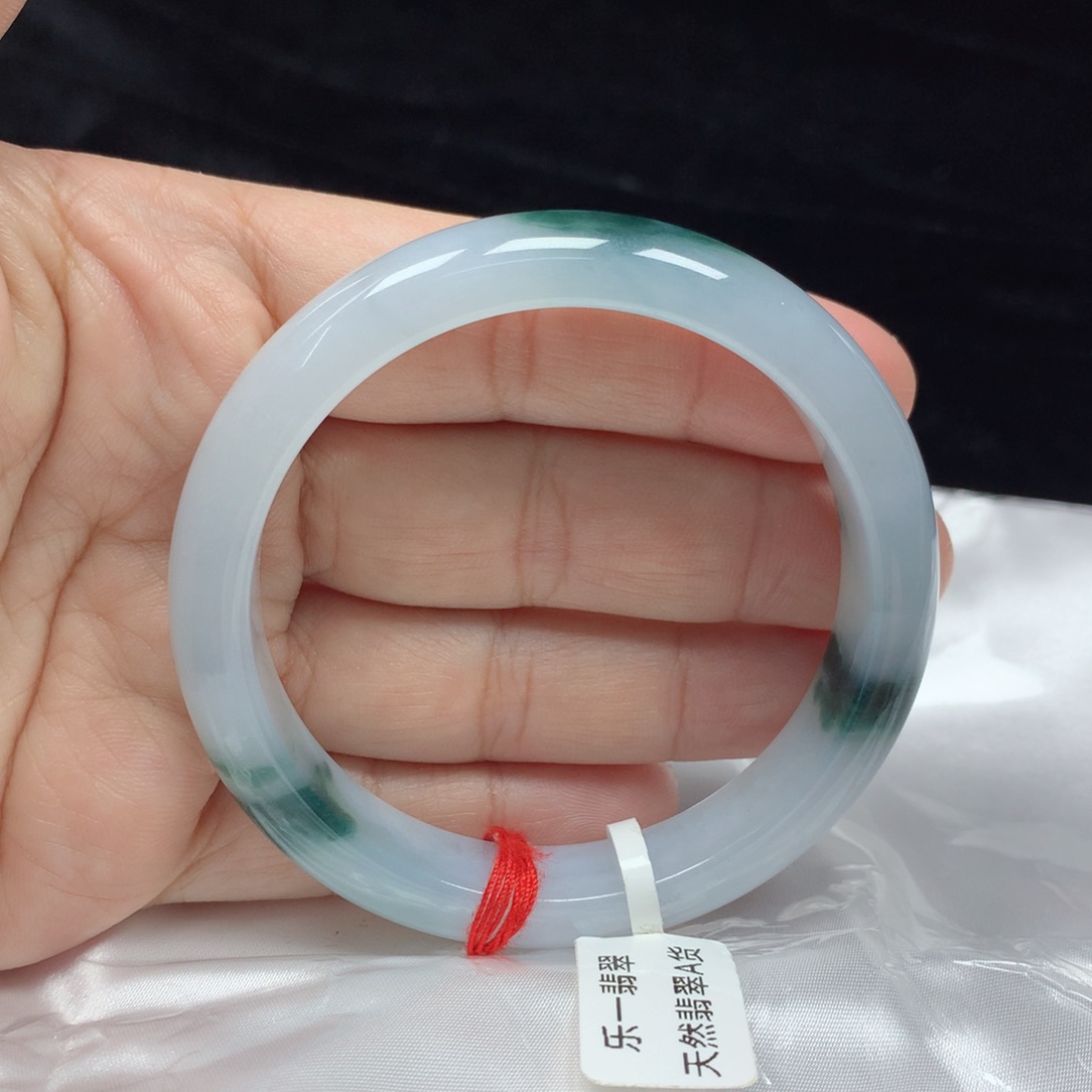 翡翠手镯未镶嵌正圈57.8