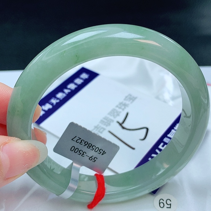 翡翠手镯未镶嵌缅甸天然a货翡翠