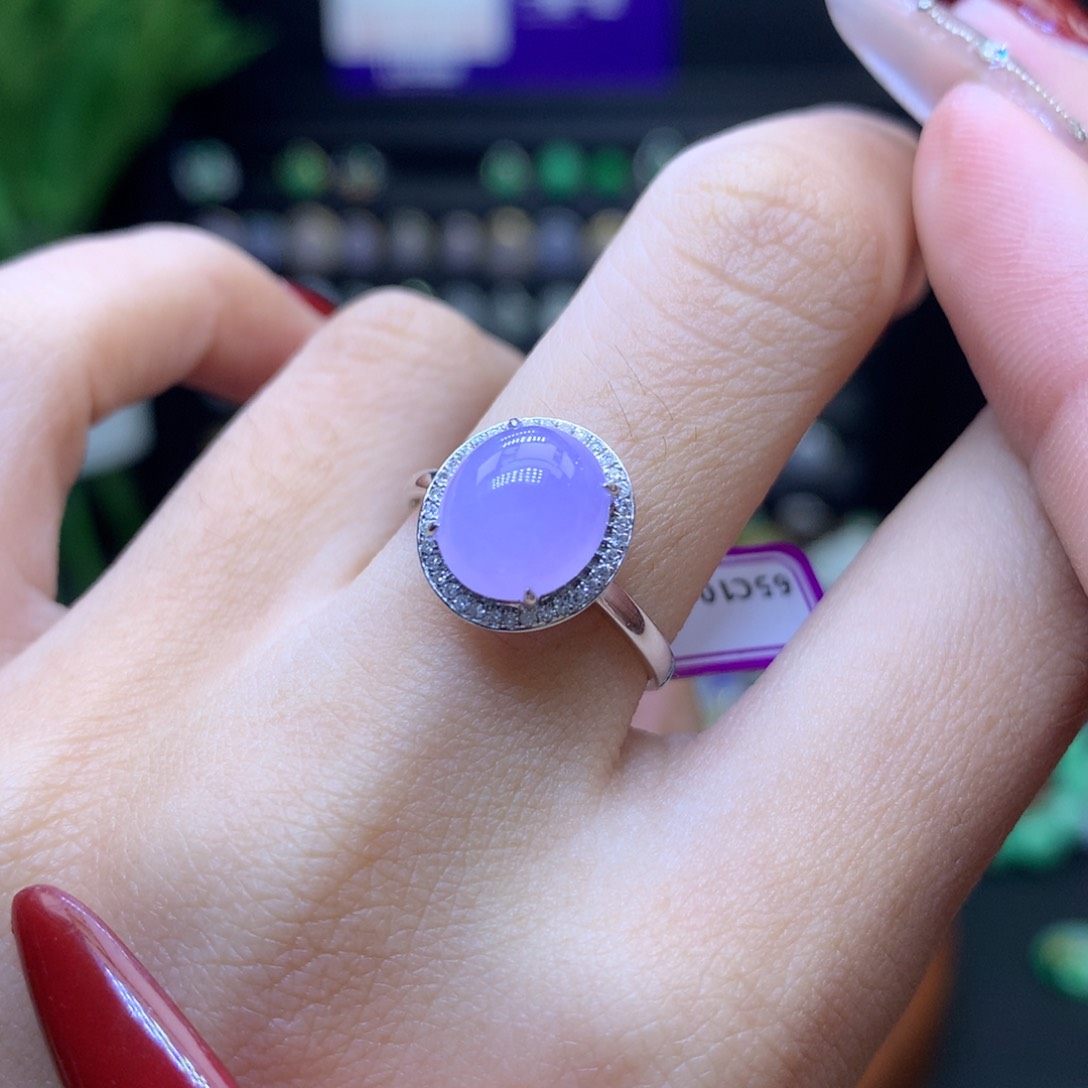 翡翠颈饰18K金镶嵌天然