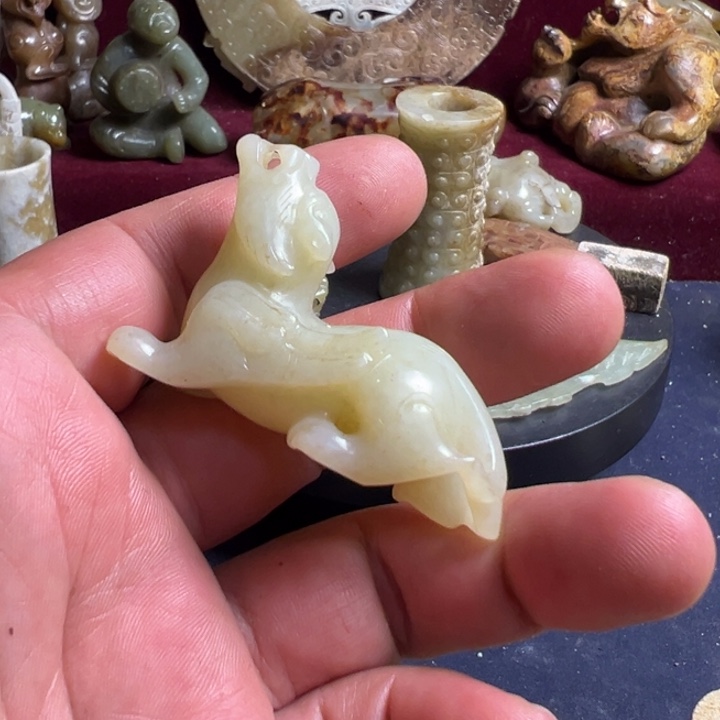 和田玉（糖玉）未镶嵌挂件