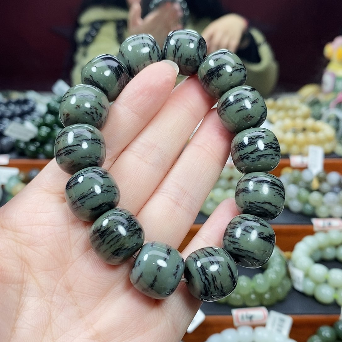 和田玉手链未镶嵌