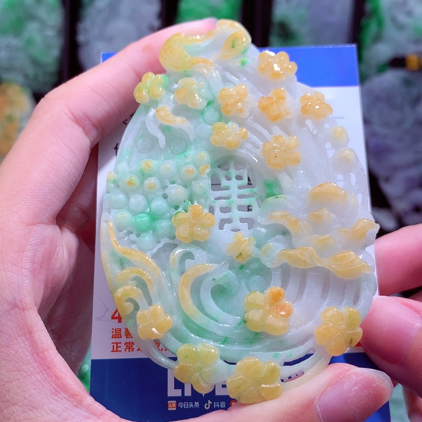 【闪购商品】翡翠颈饰未镶嵌天然