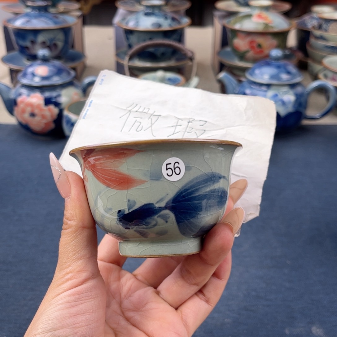 杯景德镇手绘手工茶具