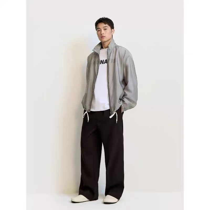 Trendiano铜氨丝防晒外套夏季男士防晒服1SM2090160