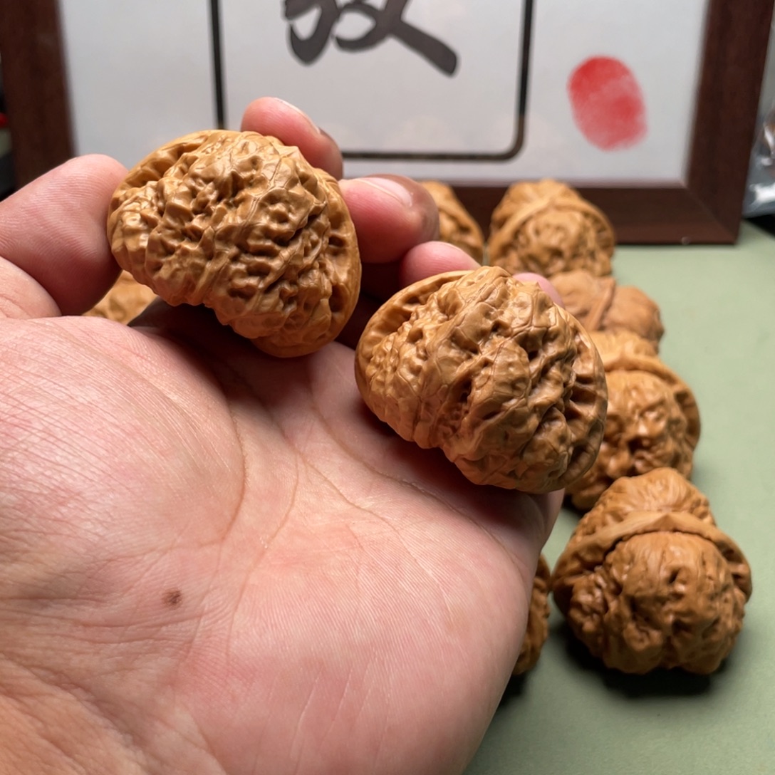 吊坠文玩核桃蛙饼