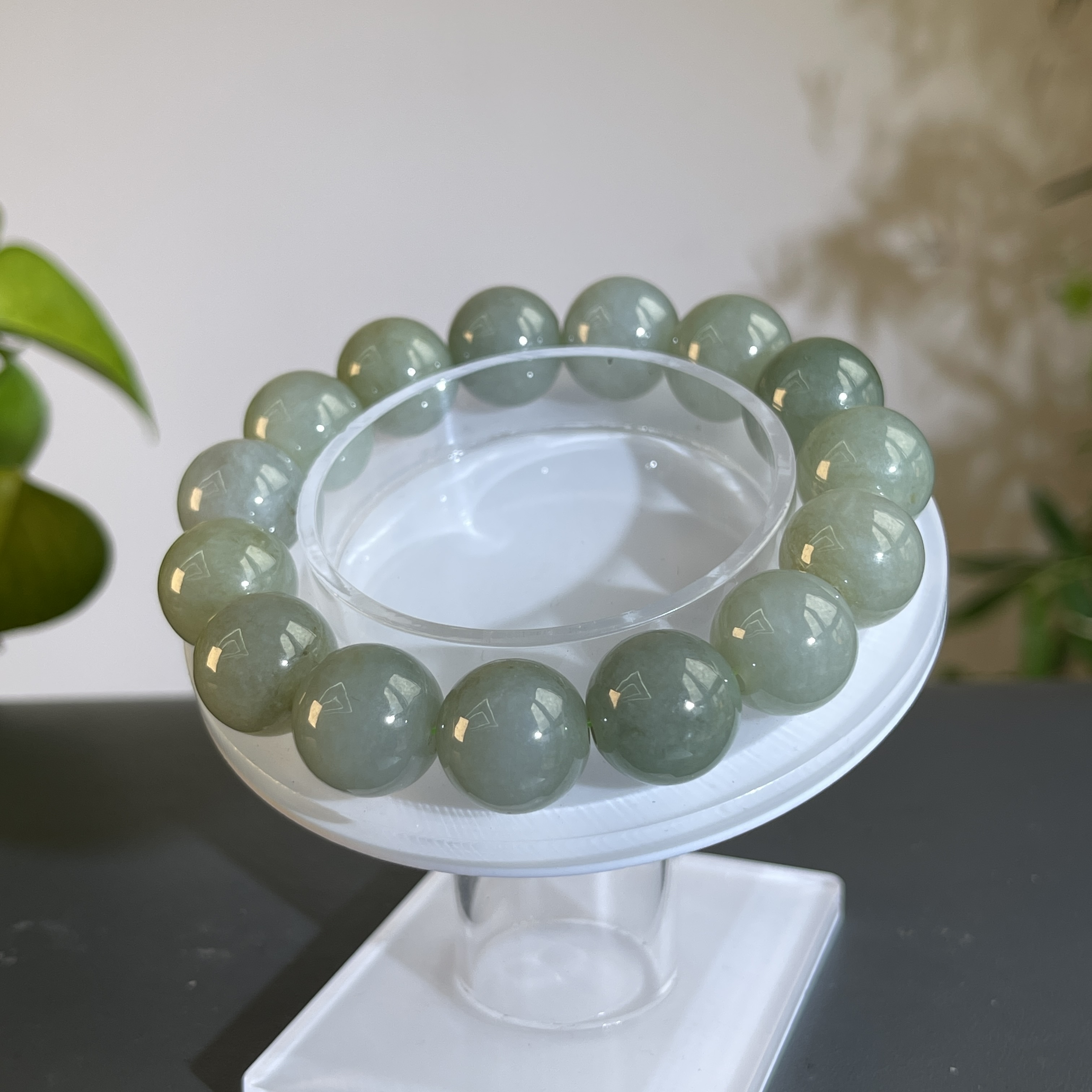 JCA24-73   天然缅甸A货翡翠   翡翠手串