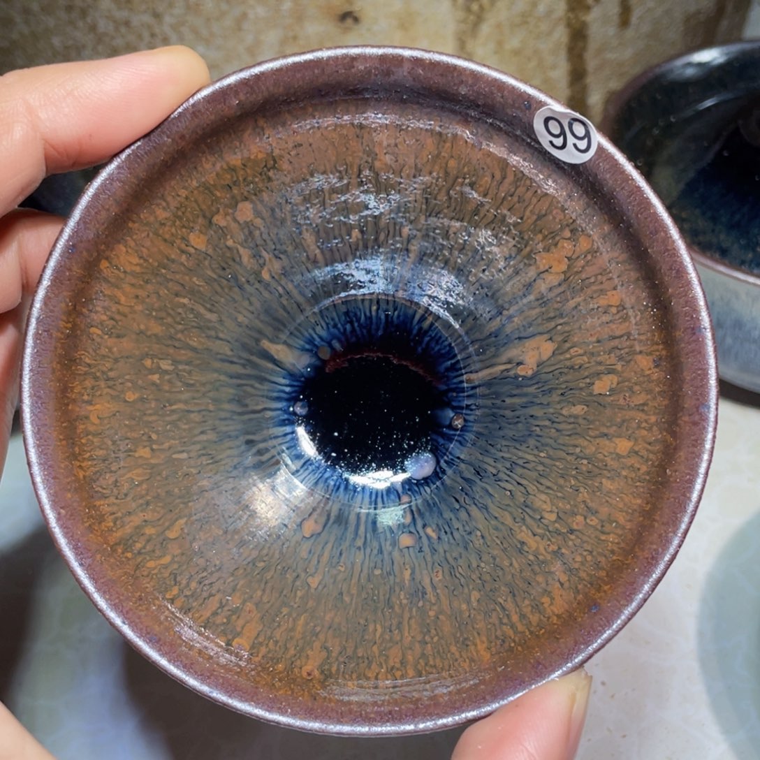 茶盏龙窑柴烧建盏99