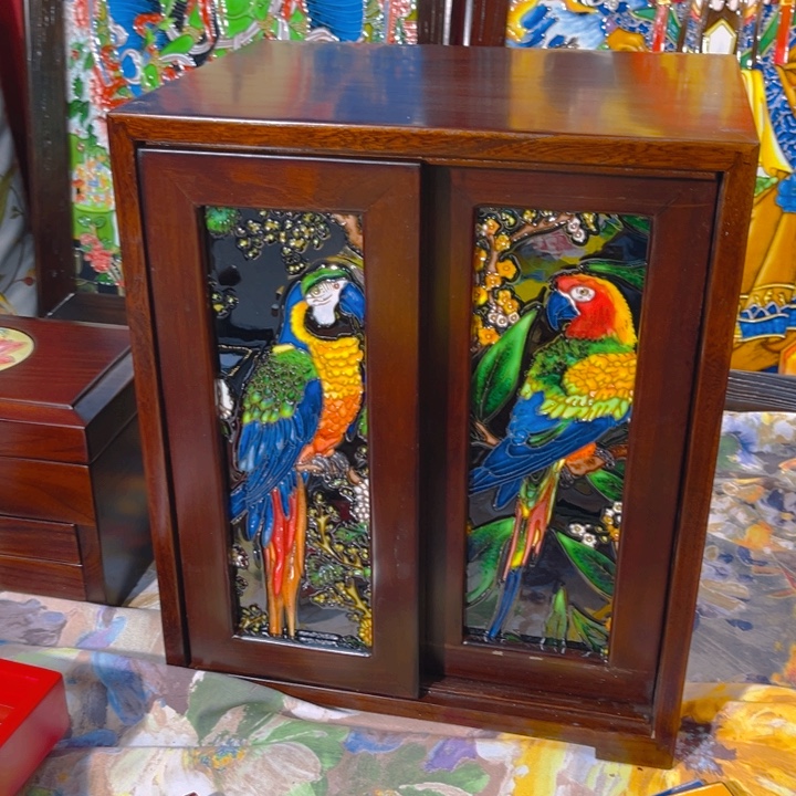 加大款瓷板画艺术作品微瑕