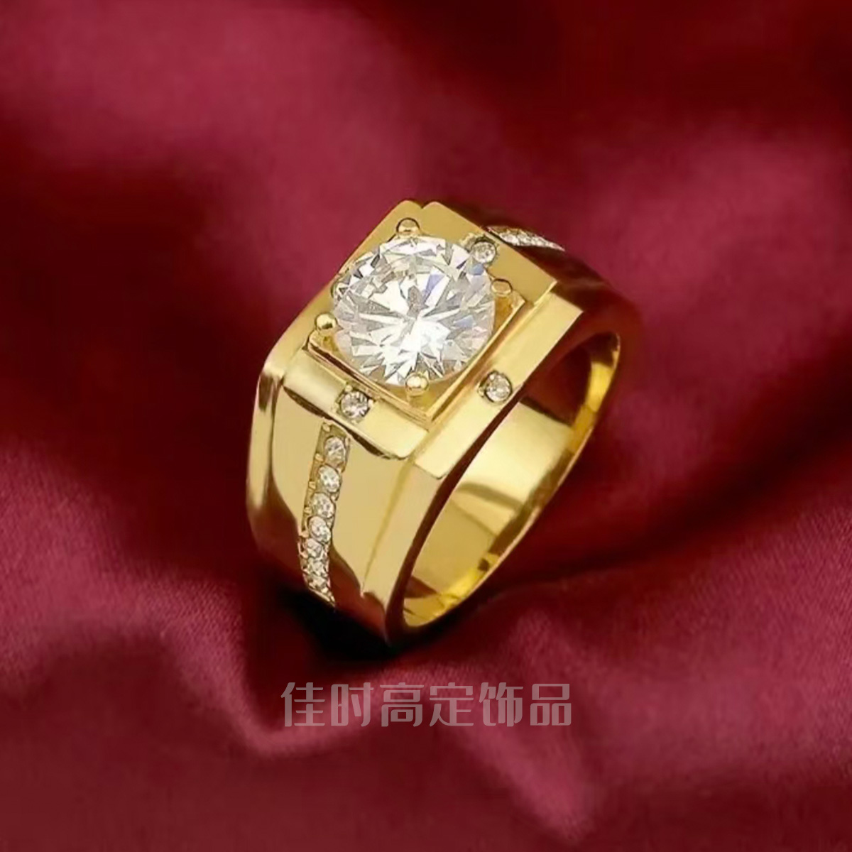 铜合金轻奢风时尚新款戒指QF0222