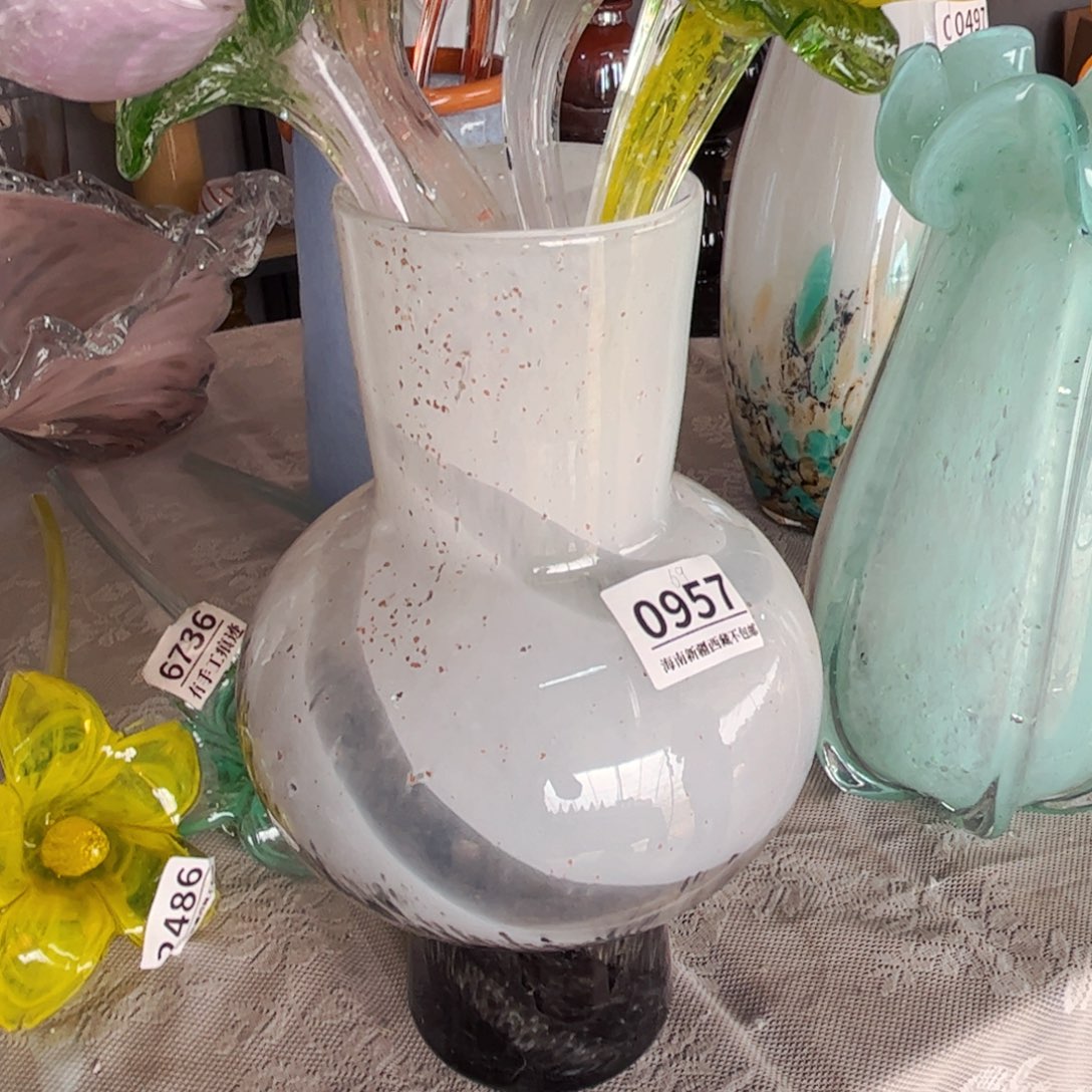 琉璃0957 花瓶摆件高29