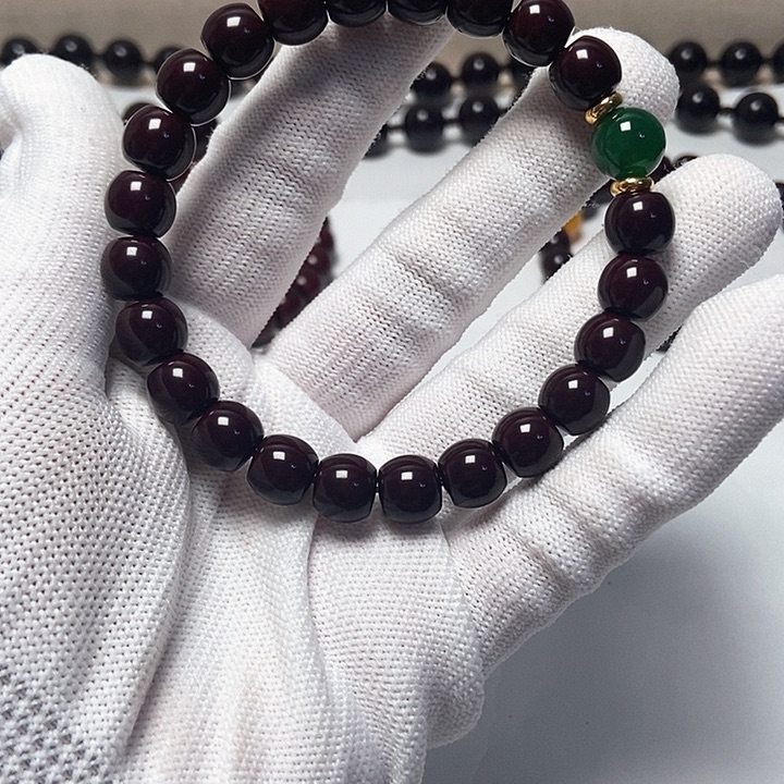 橄榄核手串晨*气猴头手串