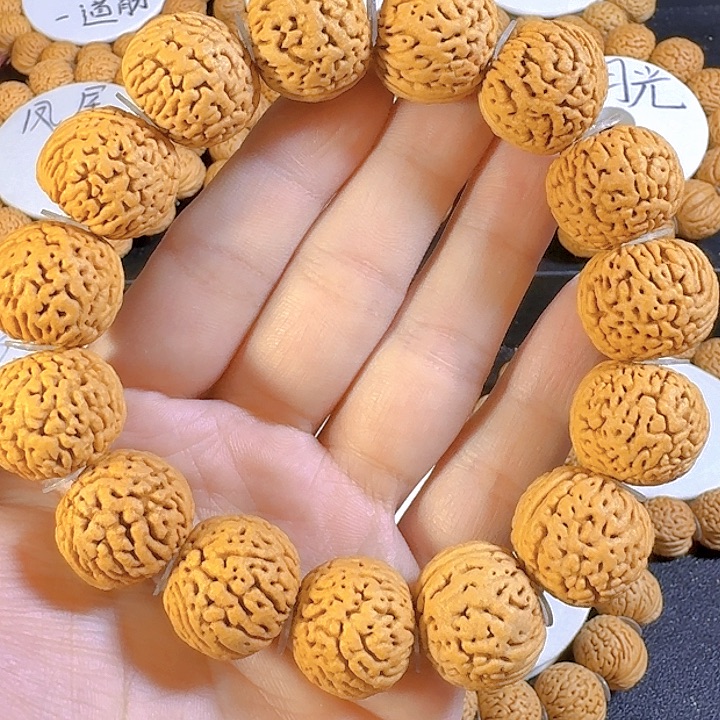 桃核吊坠21龙鳞苹果桃核