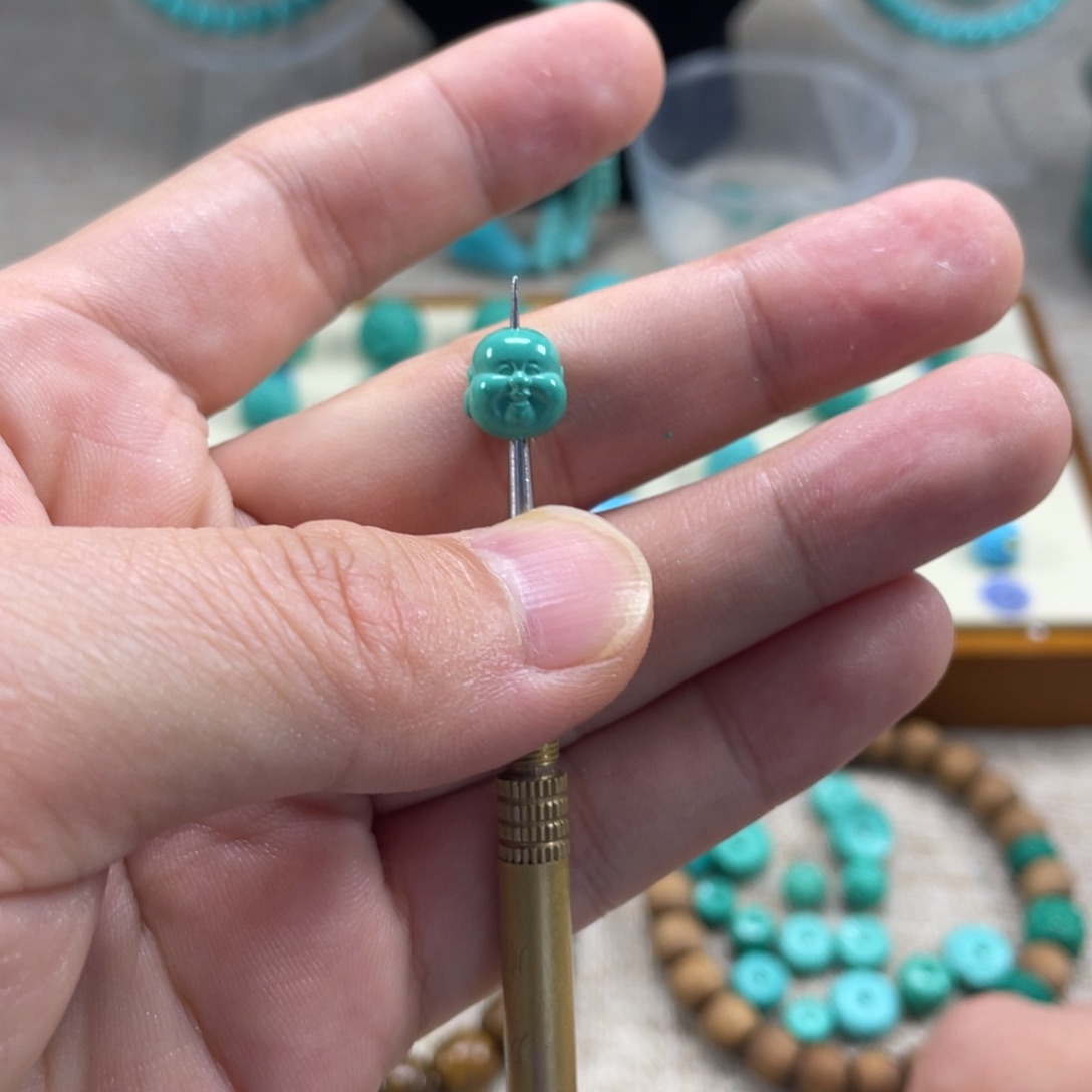 原生态湖北矿小配饰，直径8.5